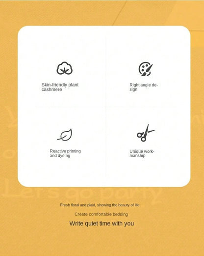 قطعة واحدة من كيس الوسادة المطبوع المناسب للبشرة للاستخدام المنزلي في جميع المواسم عالمي الاستخدام