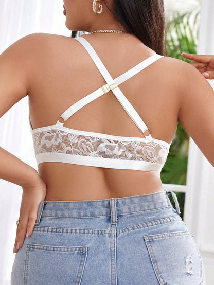 صدرية بدون صلب مع حمالة صدر مقاس كبير