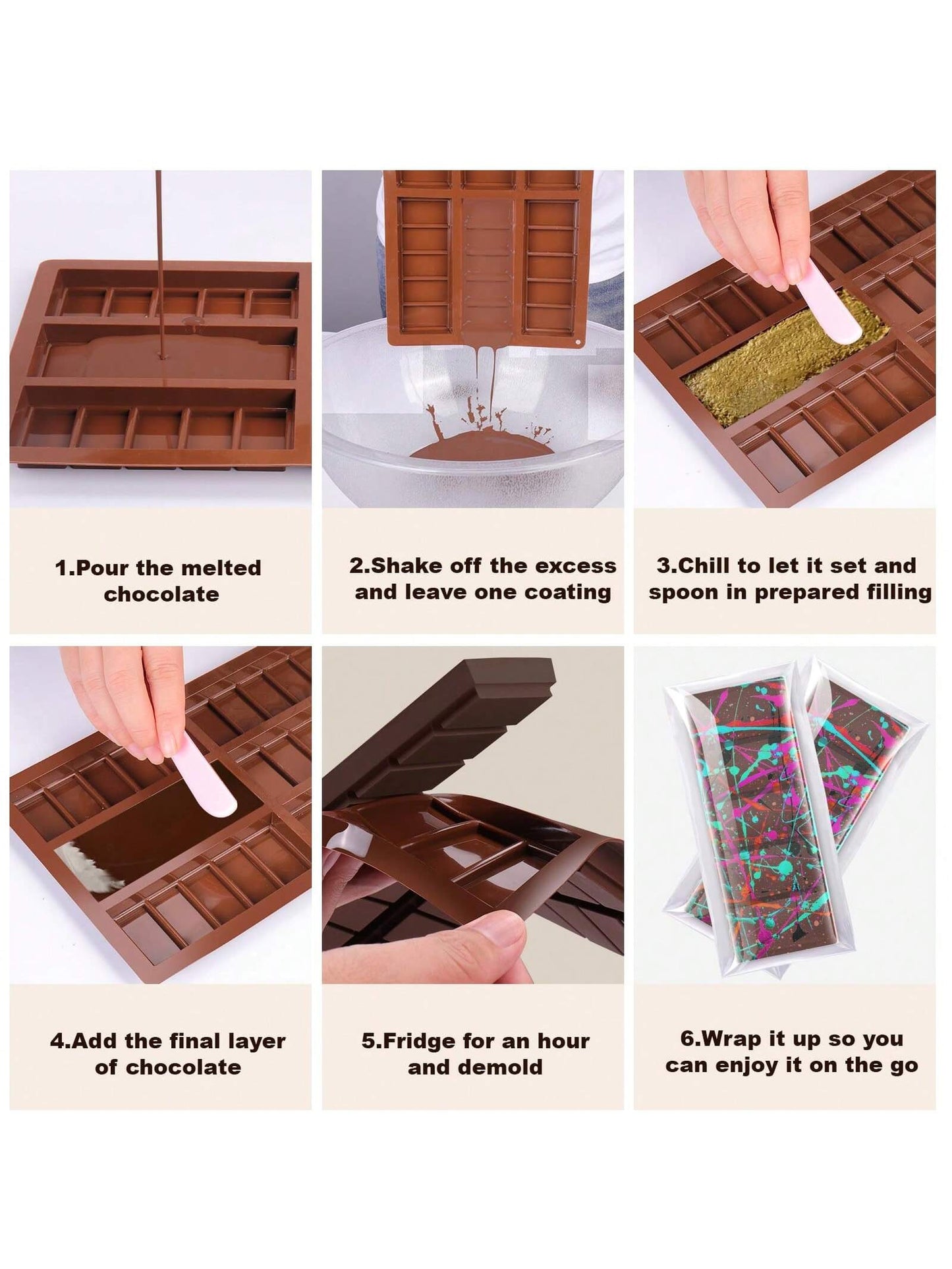 قوالب الشوكولاتة