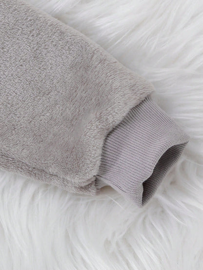 طقم ملابس طفل ولد رضيع فاخر بياقة مستديرة