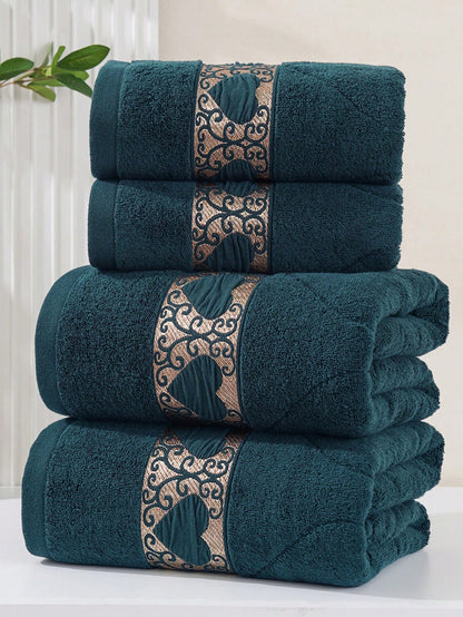 منشفة خفيفة الوزن بنسيج قلب التيري قطعة واحدة - اختر من حمام أو يد مقاسات المنشفة