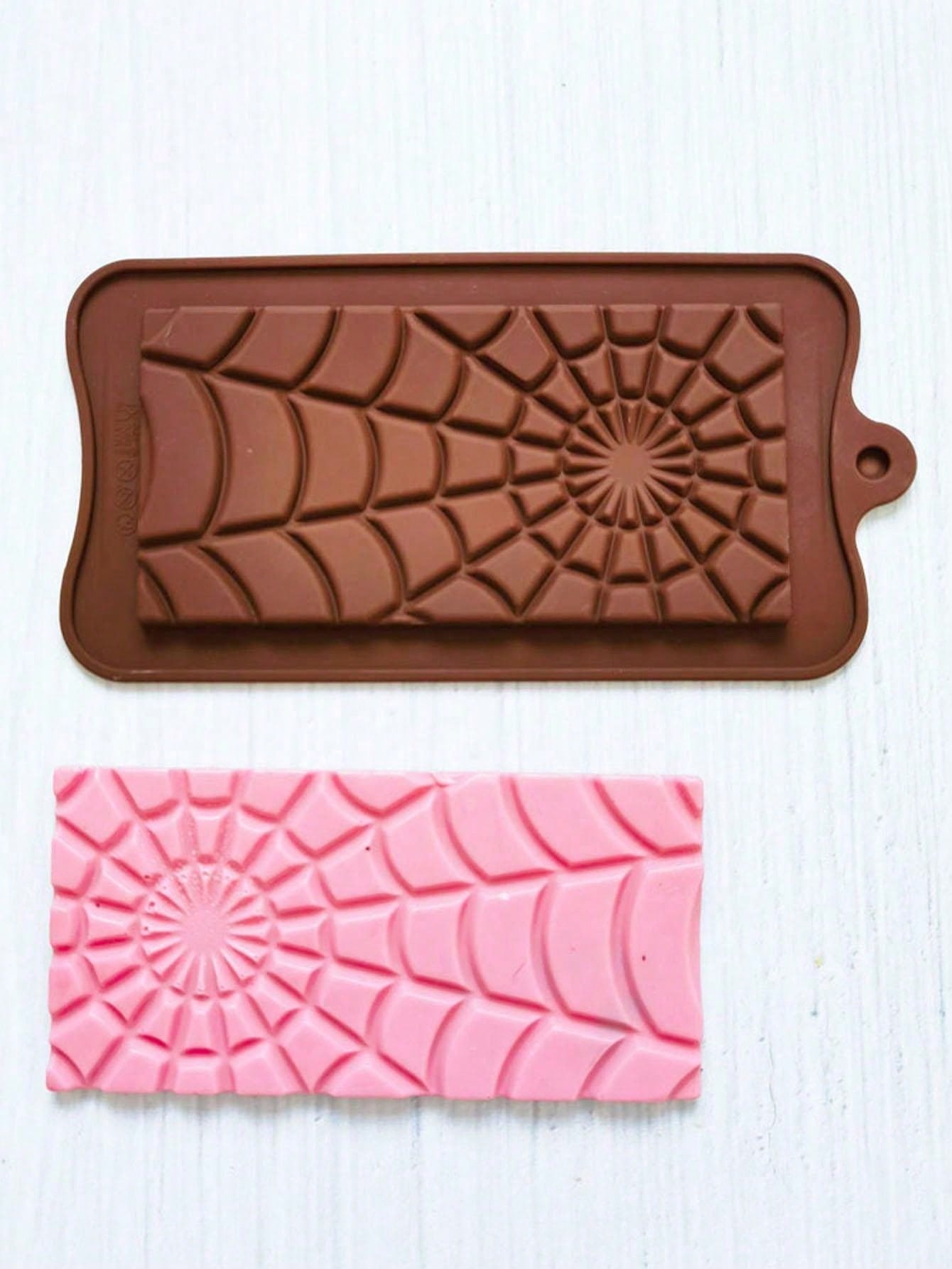قالب شوكولاتة بتصميم العنكبوت الكامل قطعة واحدة DIY ، قوالب الكعك والحلوى والاكسسوارات هالوين من الجيل السيليكوني للخبز، ديكورات هالوين للمنزل والحفلات