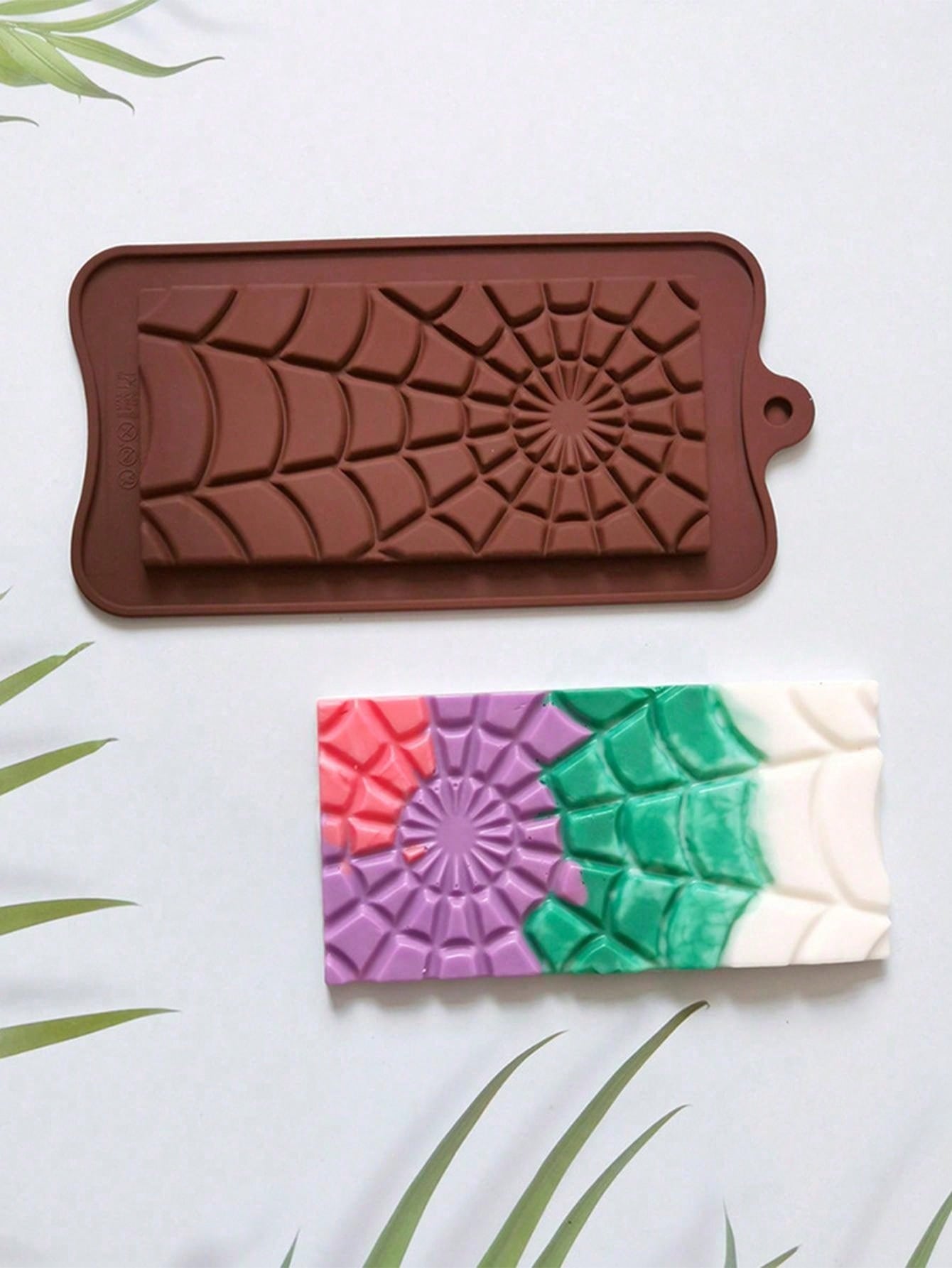 قالب شوكولاتة بتصميم العنكبوت الكامل قطعة واحدة DIY ، قوالب الكعك والحلوى والاكسسوارات هالوين من الجيل السيليكوني للخبز، ديكورات هالوين للمنزل والحفلات