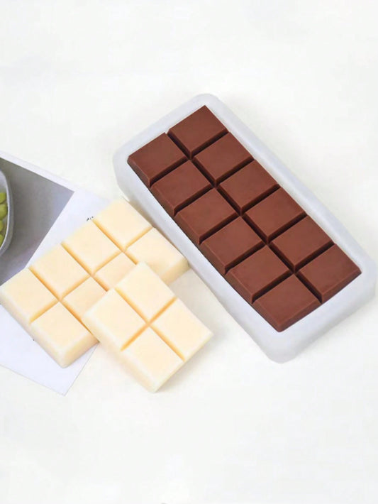 قالب سيليكون مستطيل 1 قطعة لصنع الشموع والشوكولاتة والخبز والكعك وثلج المكعبات DIY