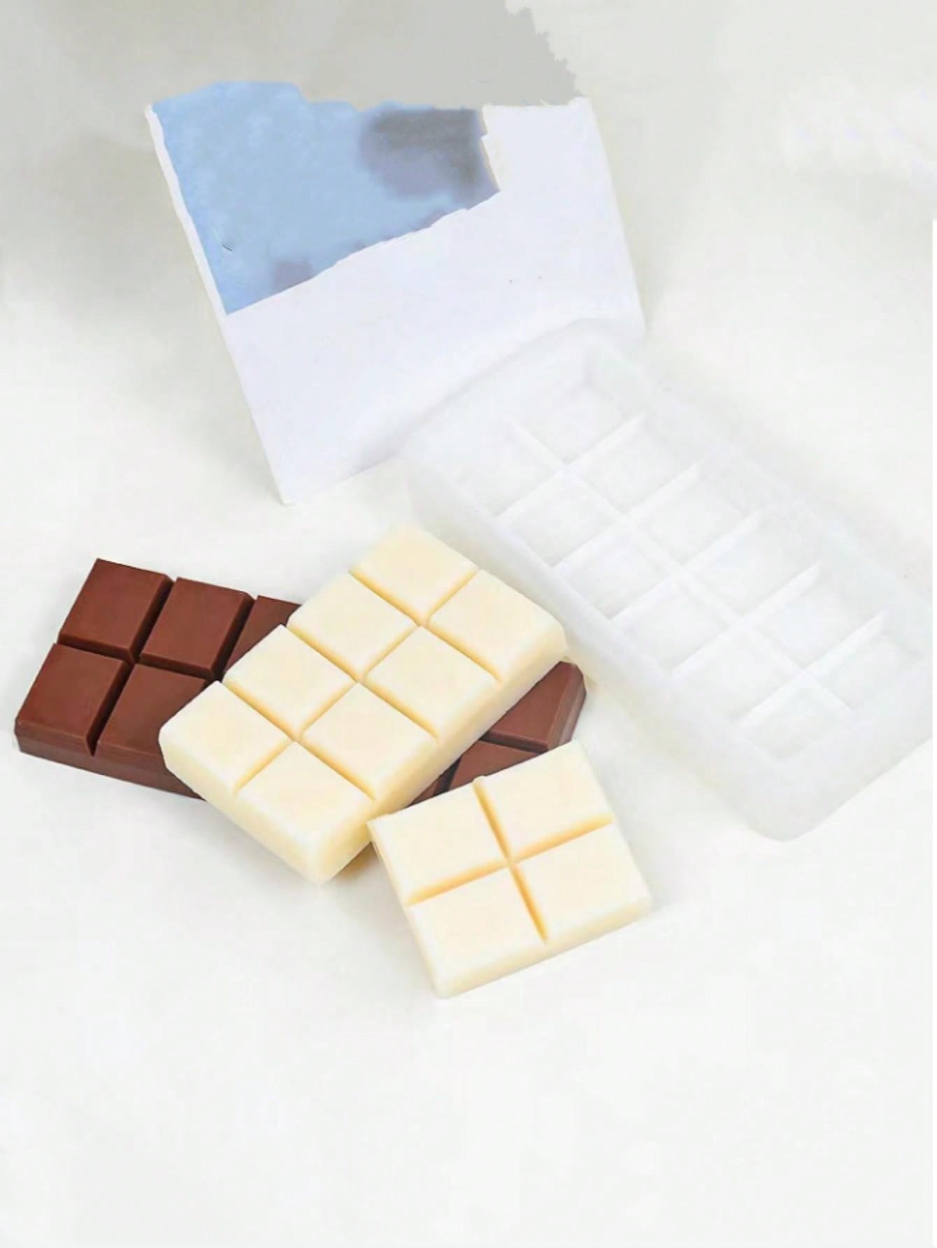 قالب سيليكون مستطيل 1 قطعة لصنع الشموع والشوكولاتة والخبز والكعك وثلج المكعبات