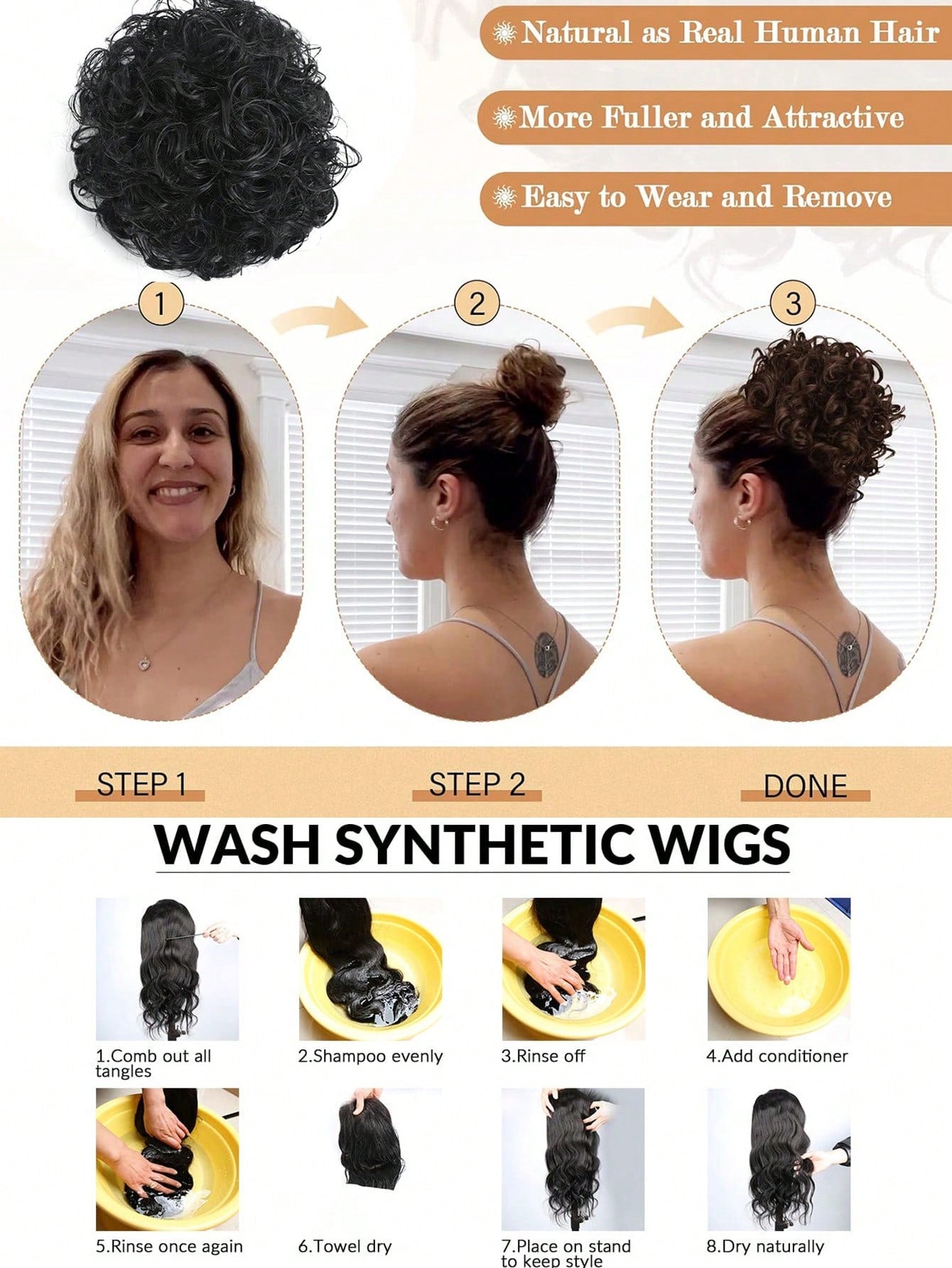 وصلات شعر اصطناعية