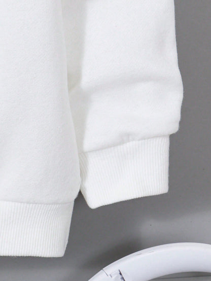 قميص ثقيل هودي نسائي فضفاض مصنوع من قماش لامع سميك بنقوش نمر وكوكب، بدون رسومات بتصميم بسيط عصري