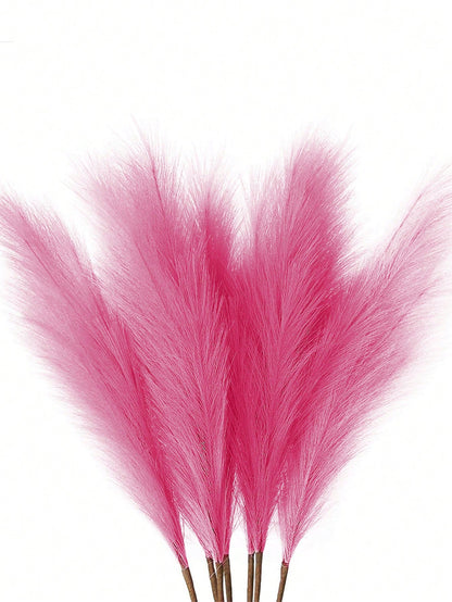 ن حشيشة الخوص الصناعية الملونة بالوردي