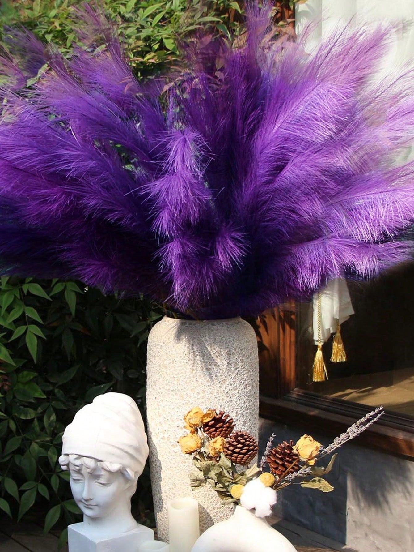 أعشاب البامباس الصناعية