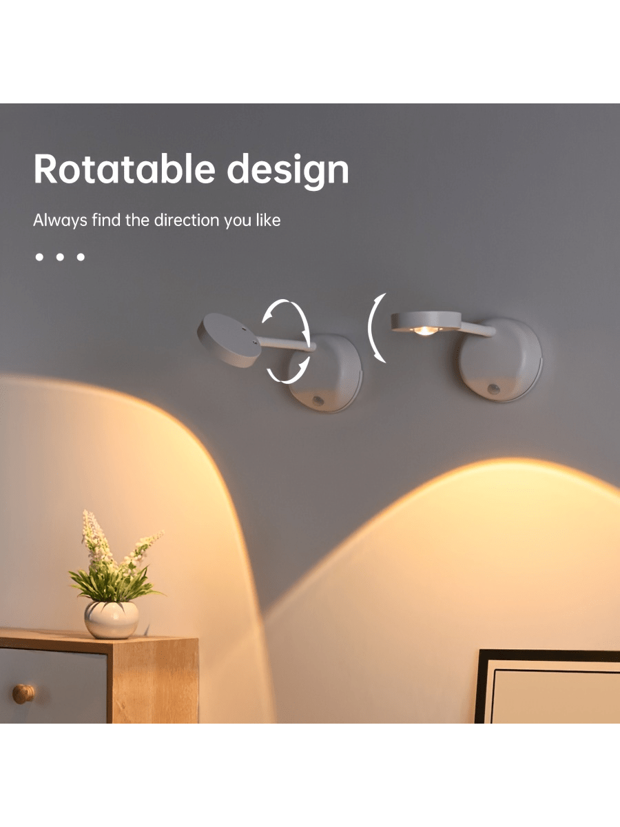 ضوء جداري داخلي لإضاءة اللوحات ذو حساسية الحركة