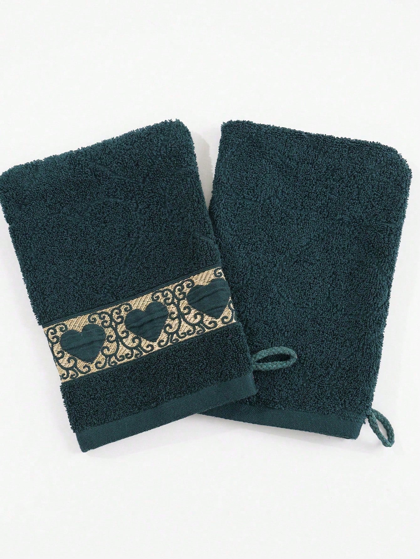 منشفة خفيفة الوزن بنسيج قلب التيري قطعة واحدة - اختر من حمام أو يد مقاسات المنشفة