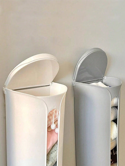 رف تخزين ملابس داخلية مثبت على الحائط قطعة واحدة،