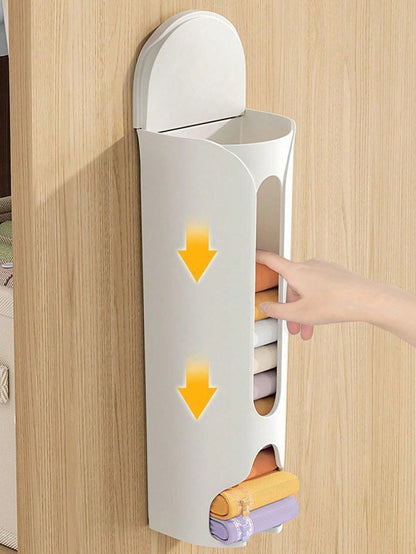 رف تخزين ملابس داخلية مثبت على الحائط قطعة واحدة،