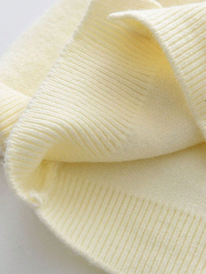 طقم ملابس علوية بكم طويل مطبوع بالفاكهة وتنورة مكرمشة للفتاة الصغيرة 2 قطعة/طقم ، خريف/شتاء