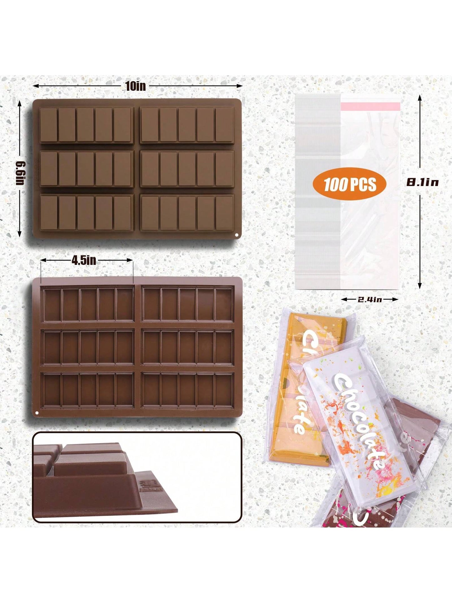 قوالب الشوكولاتة