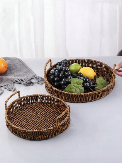 سلة موحد اللون قطعة واحدة