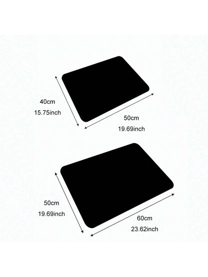 حصيرة غسيل مطبوعة باللون الأسود الأحادي قطعة واحدة، غير قابلة للانزلاق ومقاومة للماء ديكور غرفة الغسيل، حصيرة أرضية ذات نمط قديم لغرفة الغسيل والمطبخ والحمام