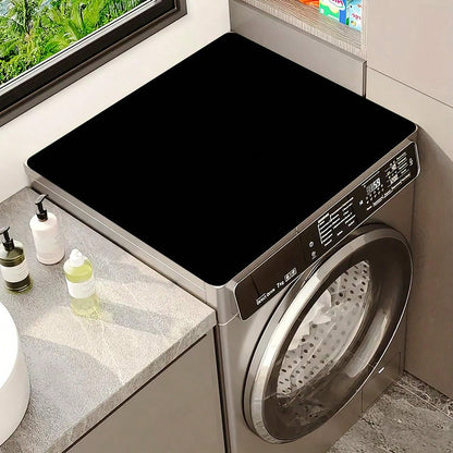 حصيرة غسيل مطبوعة باللون الأسود الأحادي قطعة واحدة، غير قابلة للانزلاق ومقاومة للماء ديكور غرفة الغسيل، حصيرة أرضية ذات نمط قديم لغرفة الغسيل والمطبخ والحمام
