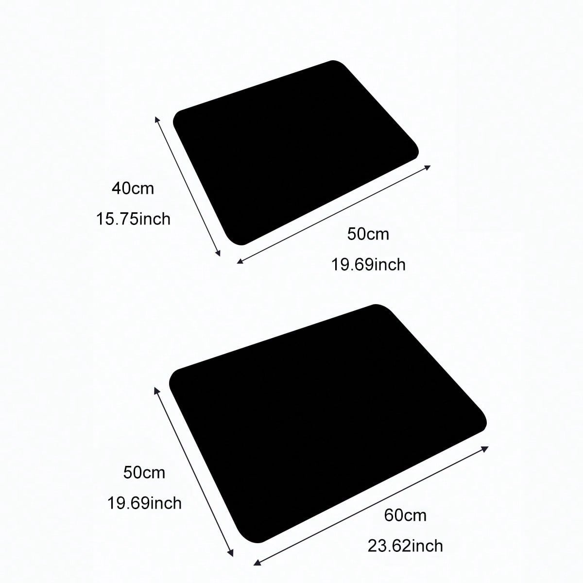 حصيرة غسيل مطبوعة باللون الأسود الأحادي قطعة واحدة، غير قابلة للانزلاق ومقاومة للماء ديكور غرفة الغسيل، حصيرة أرضية ذات نمط قديم لغرفة الغسيل والمطبخ والحمام