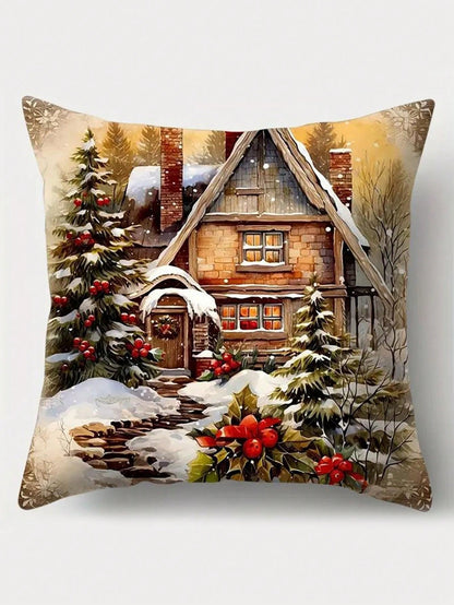 أغطية وسادات احتفالية زخرفية للعيد المجيد 4قطع