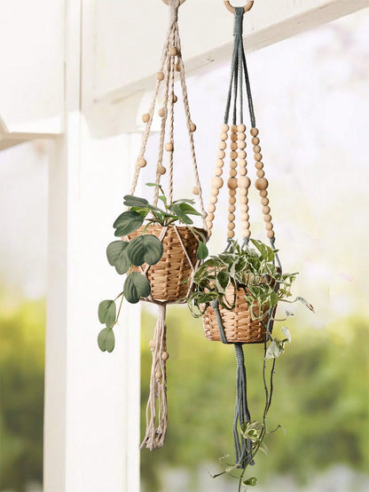 حامل نبات مكرامية 1قطعة مصنوع يدويًا