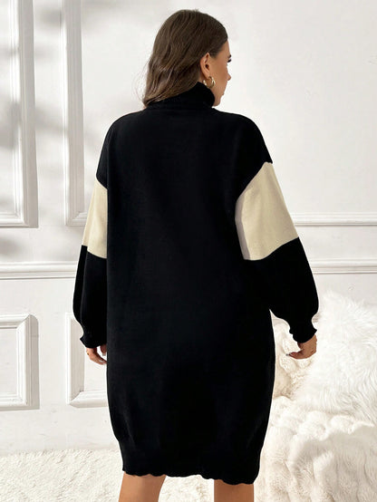 فساتين صوف مقاسات كبيرة