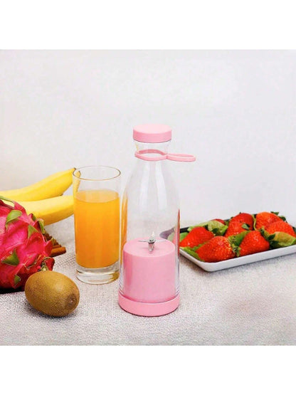 خلاط عصير محمول قابل للشحن بالكهرباء عبر منفذ USB ، صانع عصير خلاط عصير