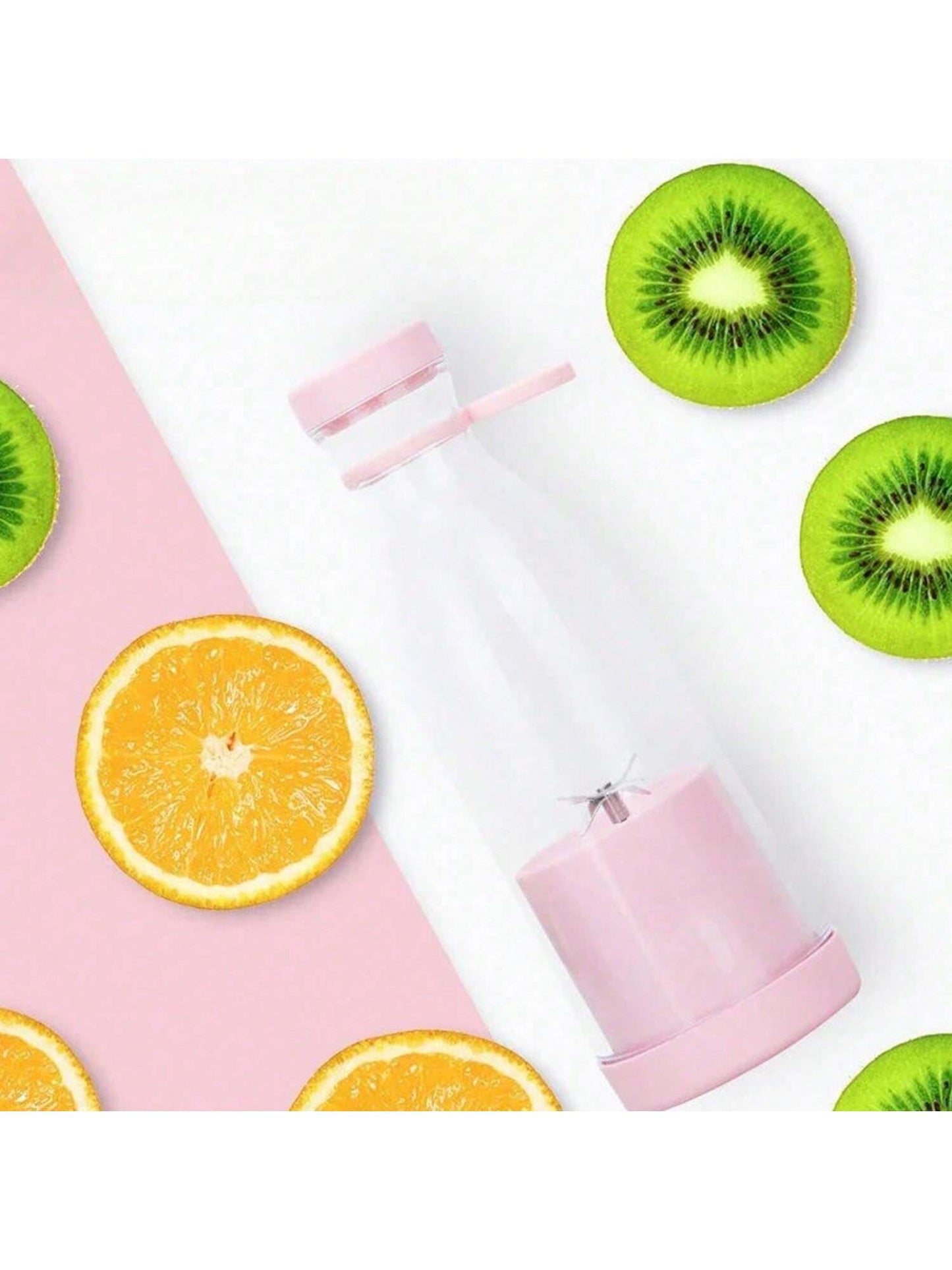 خلاط عصير محمول قابل للشحن بالكهرباء عبر منفذ USB ، صانع عصير خلاط عصير