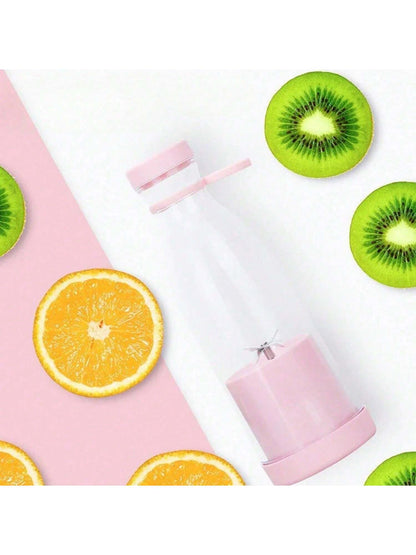 خلاط عصير محمول قابل للشحن بالكهرباء عبر منفذ USB ، صانع عصير خلاط عصير