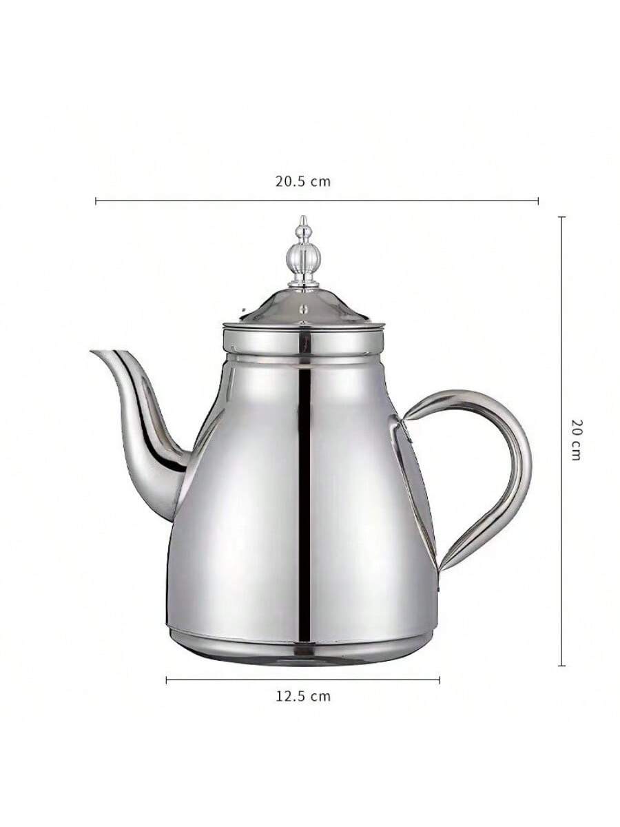 قدر شاي من الفولاذ المقاوم للصدأ