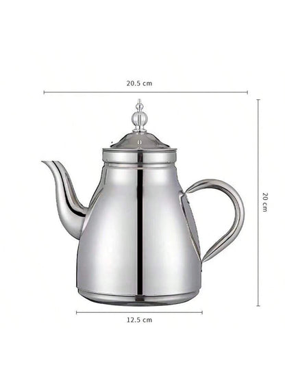 قدر شاي من الفولاذ المقاوم للصدأ