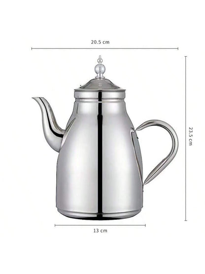 قدر شاي من الفولاذ المقاوم للصدأ