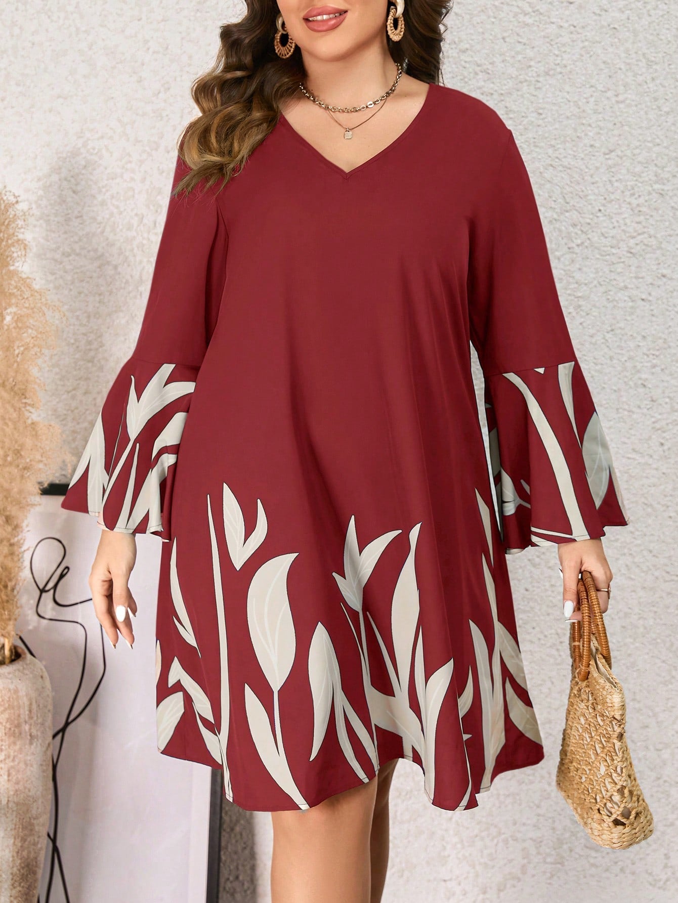 تيشيرت نسائي احمر