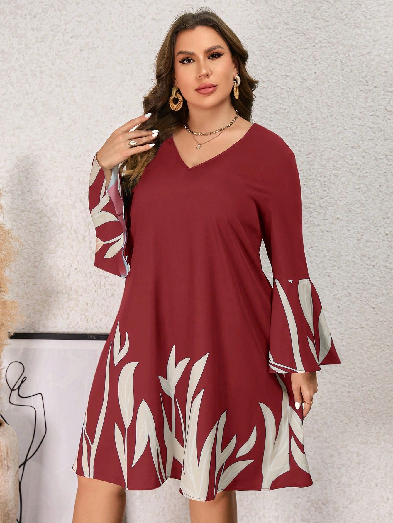 تيشيرت نسائي احمر