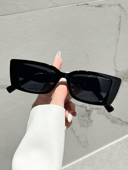 نظارات شمسية كلاسيكية لطيفة بإطار مربع 5 قطع