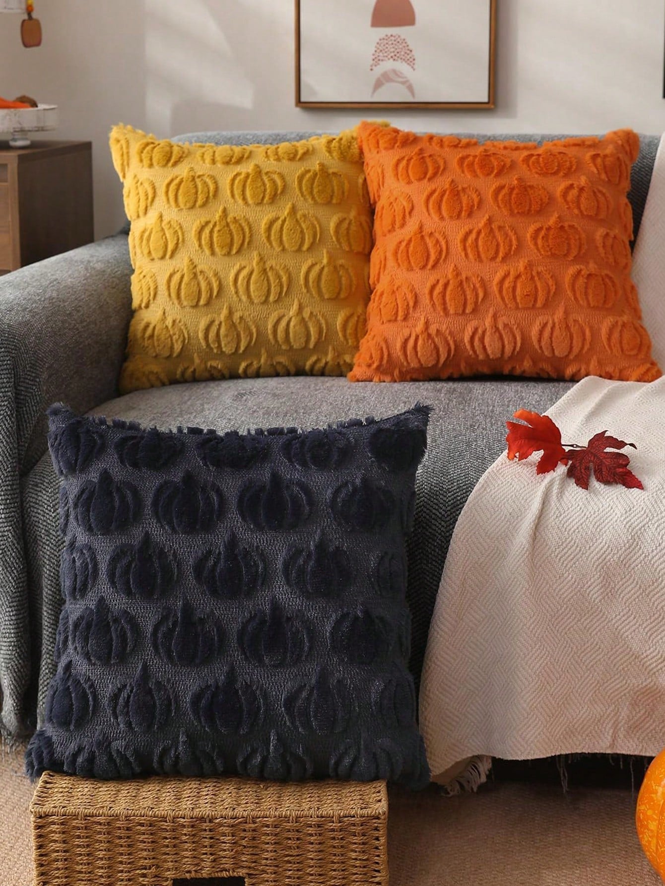 قذيفة وسادات ناعمة من الفرو الاصطناعي الصوفية