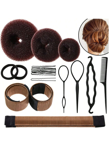 طقم أدوات تصفيف الشعر متعددة الوظائف كلاسيكي