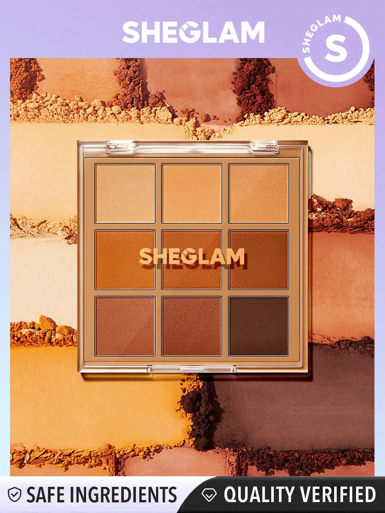 SHEGLAM باليت ظلال العيون تألق الصباح إلى المساء