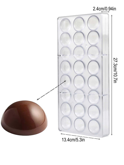 قالب شوكولاتة بلاستيكي للاستخدام المنزلي