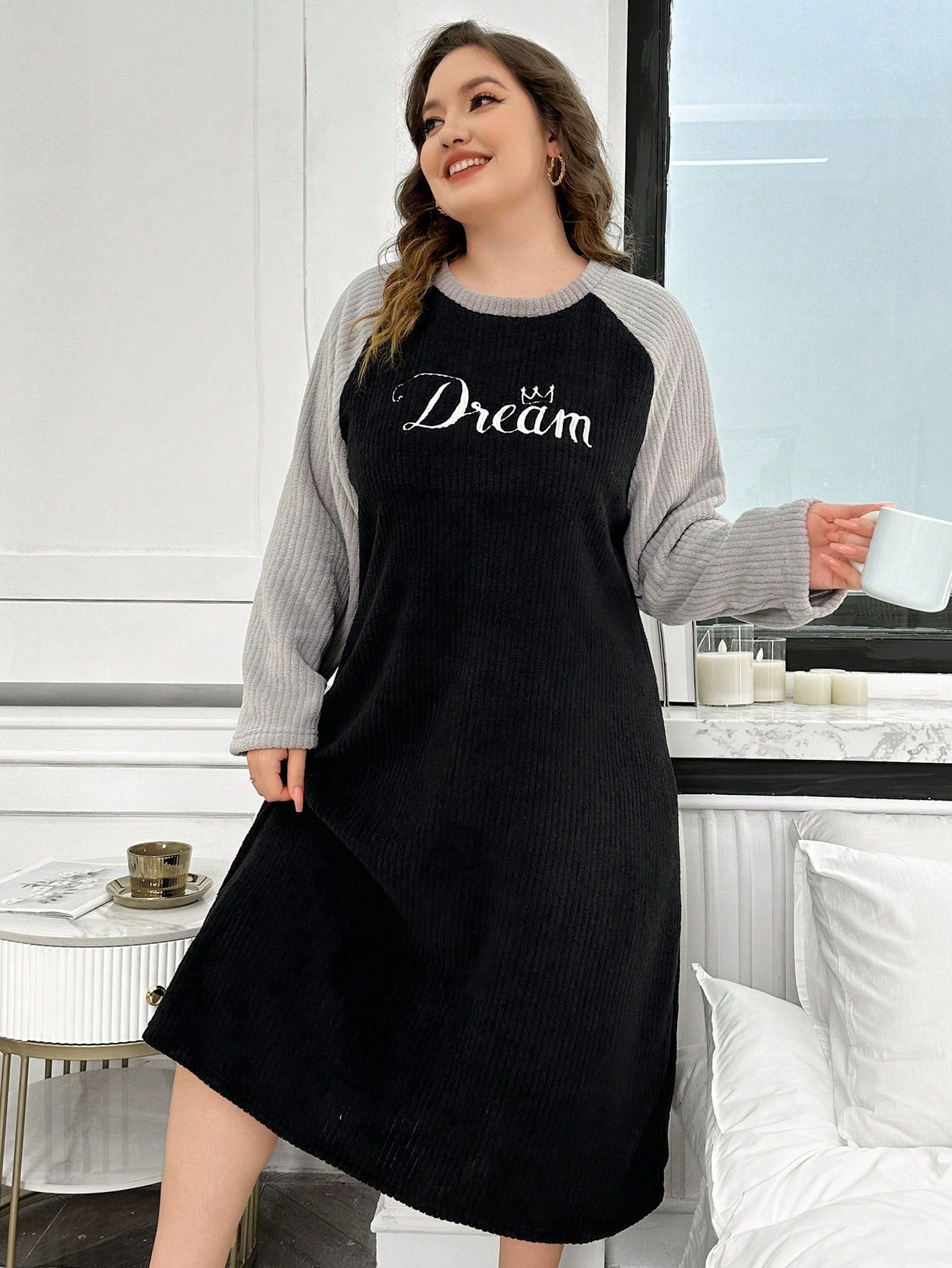 فساتين نوم مقاسات كبيرة