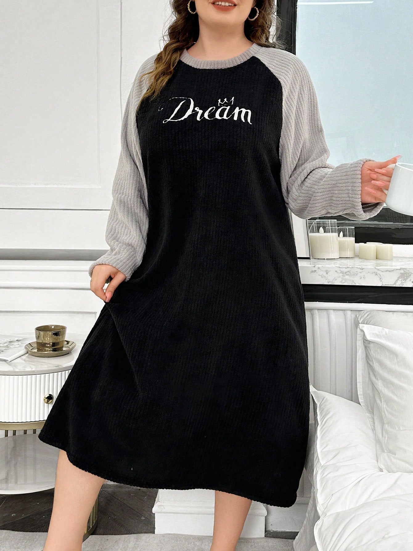 فساتين نوم مقاسات كبيرة