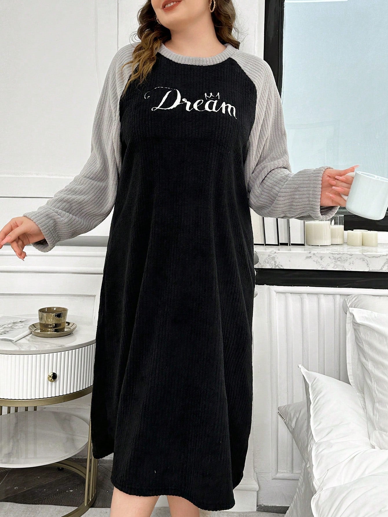 فساتين نوم مقاسات كبيرة