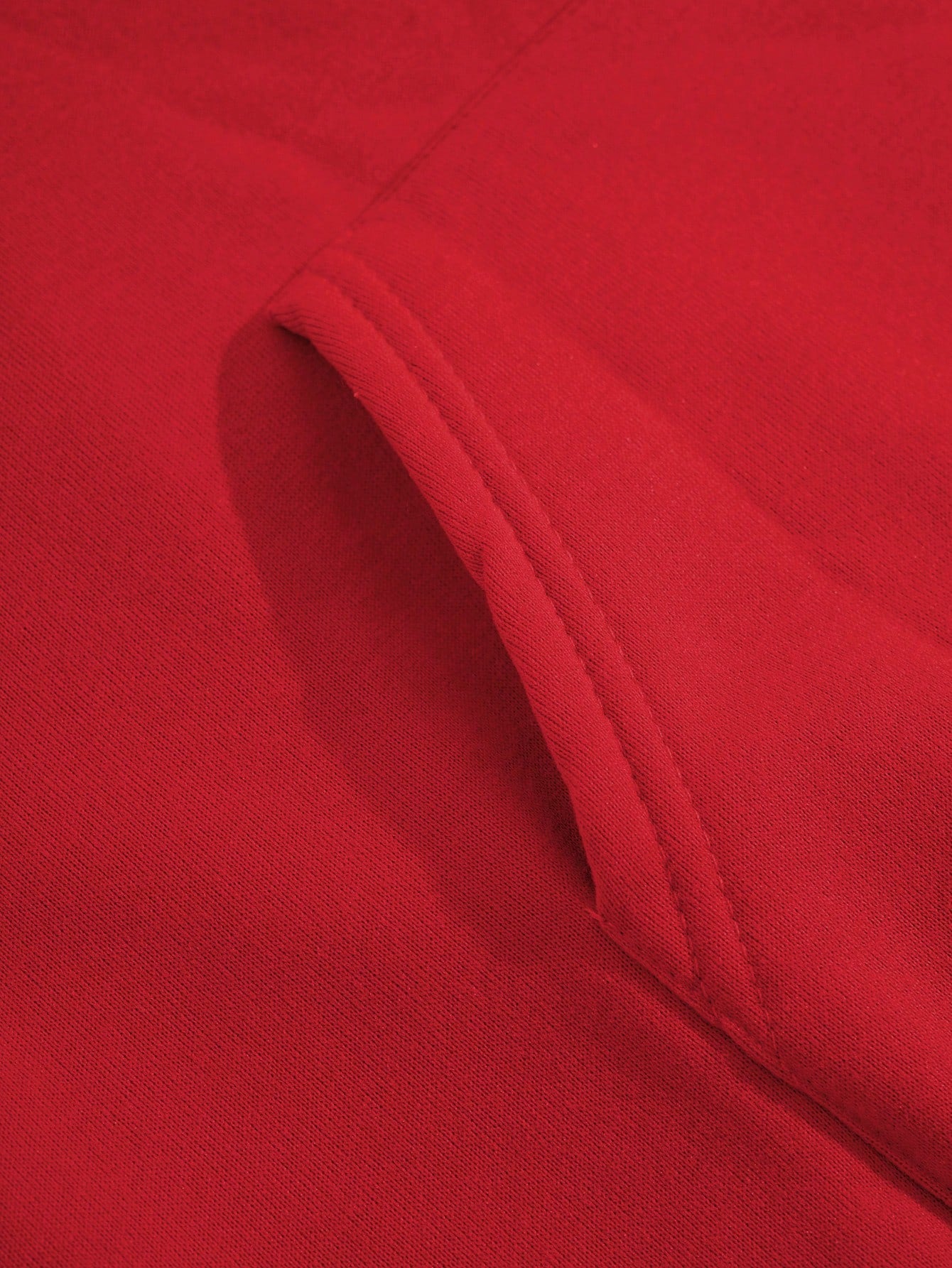 هودي من الفليس مطبوع بحرف للموسم الخريفي/الشتوي الكاجوال