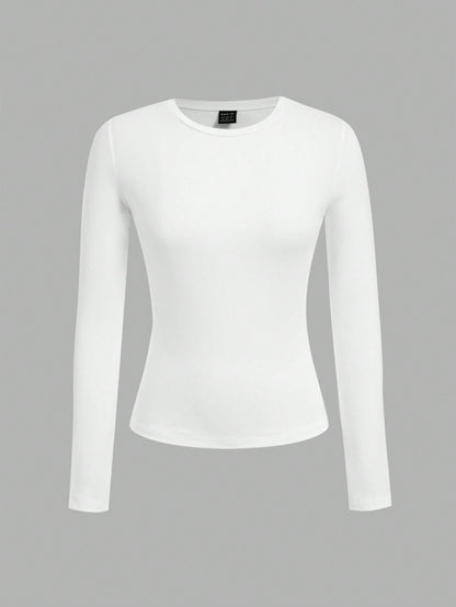 طقم 3 قطع من تيشرتات النساء بأكمام طويلة