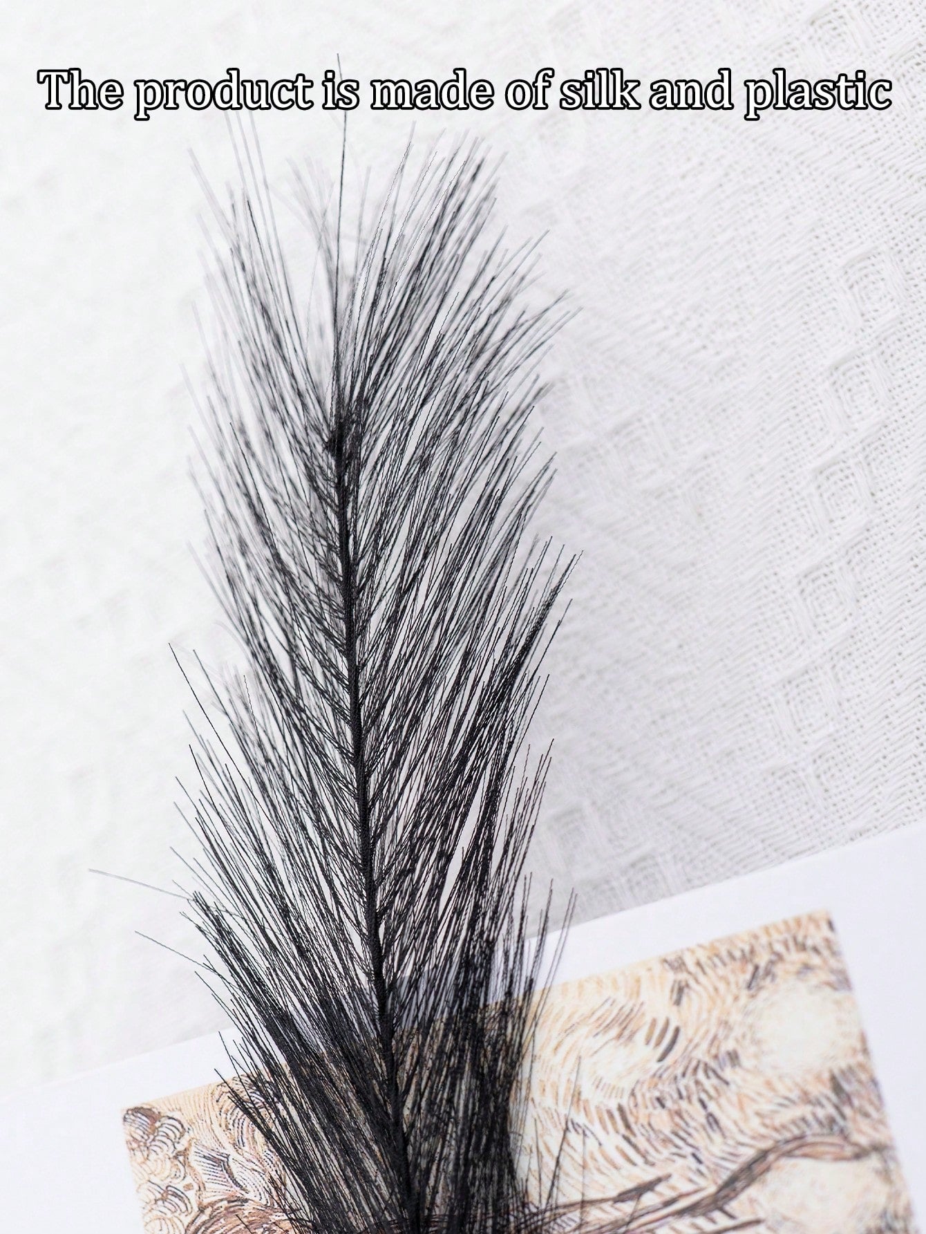 نبات ريد البامباس الاصطناعي مصنوع من قماش البوليستر ناعم وسريع