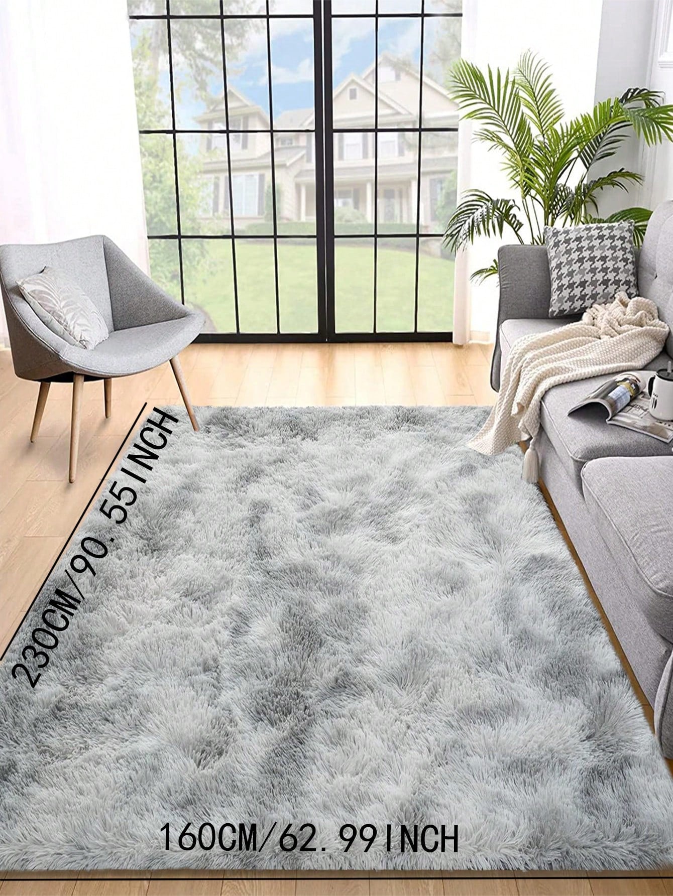 سجادة تاي داي قطعة واحدة، سجادة بوليستر محشوة زحف حديثة لديكور المنزل والغرفة