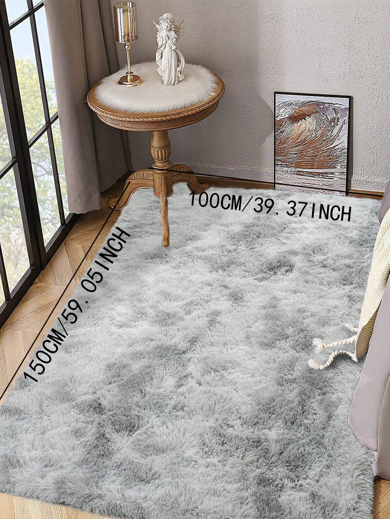 سجادة تاي داي قطعة واحدة، سجادة بوليستر محشوة زحف حديثة لديكور المنزل والغرفة