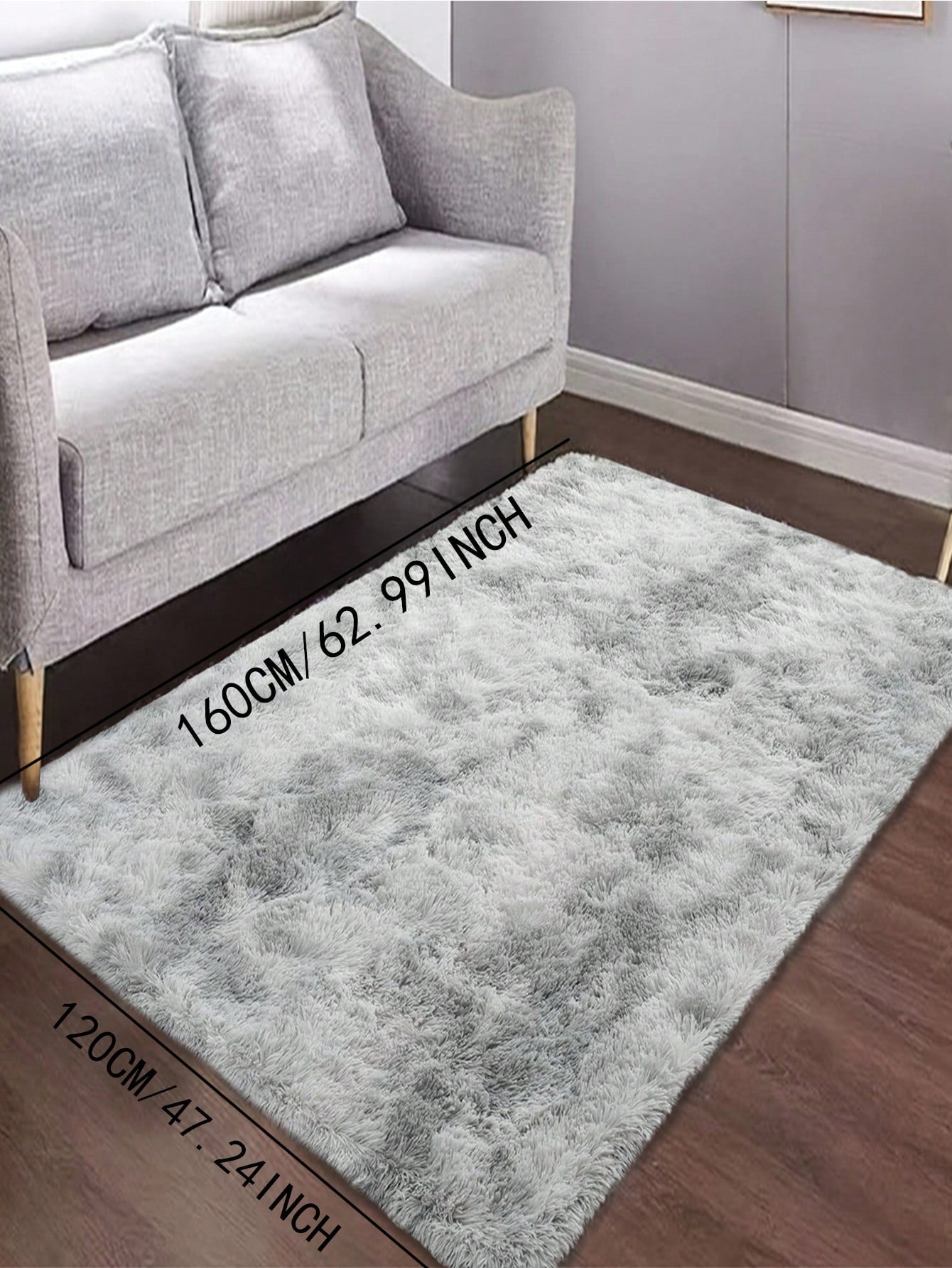 سجادة تاي داي قطعة واحدة، سجادة بوليستر محشوة زحف حديثة لديكور المنزل والغرفة