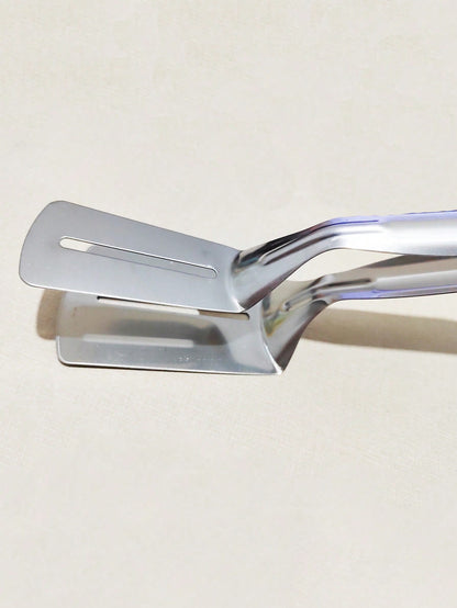 مبضع لفك الشوي من الفولاذ المقاوم للصدأ قطعة واحدة ، جهاز قبض اللحم للشواء الخارجي