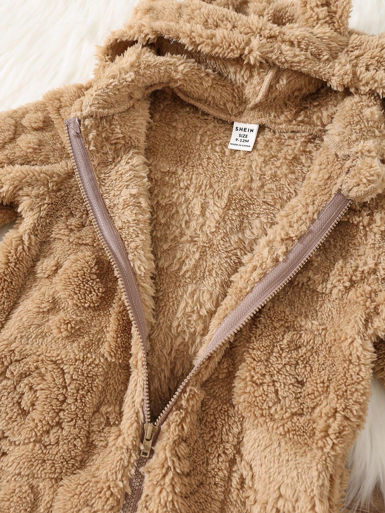 رومبير رضيع ذو رسومات كرتونية لطيفة من الفليس مزودة بغطاء رأس وأقدام، مناسبة للخريف والشتاء، للداخل والخارج، للأولاد والبنات الرضع